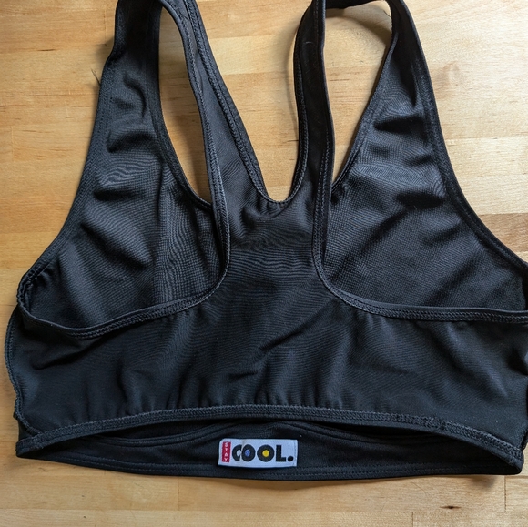 Abecita Sweden Sports Bra Stay Cool - L - 80 - Black - Scandinavian - EUC - Picture 5 of 9